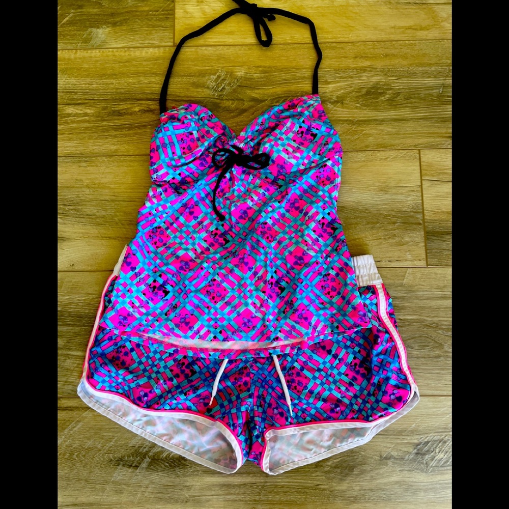 Tankini with shorts NWOT